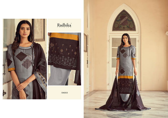 Azara Maria By Radhika 54001-54006  Cotton Dress Material Catalog